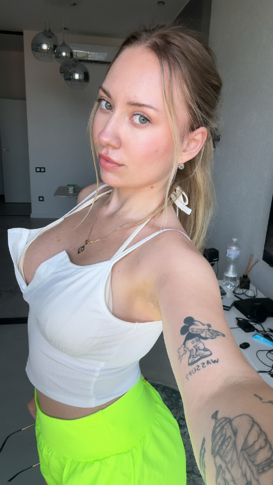 KateV in her underwear in Sorokaba